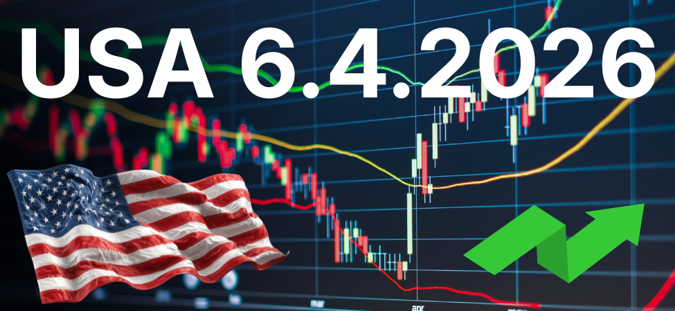 USA:n osakemarkkinat nousivat hieman 6.4.2026